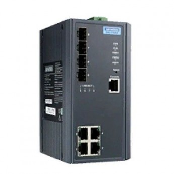 Управляемый коммутатор Ethernet ADVANTECH EKI 8 портов 4xRJ-45 4xSFP EKI-7708G-4FI-AE