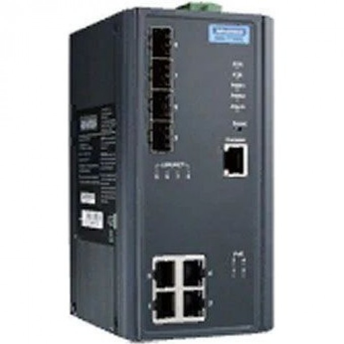 Управляемый коммутатор Ethernet ADVANTECH Серия EKI 8 портов 4xPoE+ 4xSFP EKI-7708G-4FP-AE
