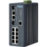 Управляемый коммутатор Ethernet ADVANTECH EKI Серия 10 портов Gigabit IP30 EKI-7710G-2C-AE