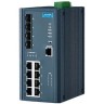 Управляемый коммутатор Ethernet ADVANTECH EKI Серия с 8 портами PoE+ и 4 SFP портами EKI-7712E-4FP-AE