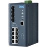 Промышленный коммутатор Ethernet ADVANTECH Серия EKI 8 портов 10/100/1000 Мбит/с, 2 порта SFP Gigabit Ethernet EKI-7712G-2FV-AE