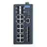 Управляемый коммутатор Ethernet ADVANTECH Серия EKI 16 портов EKI-7716E-4F4CI-AE