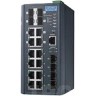 Управляемый коммутатор Ethernet ADVANTECH EKI Серия 12 портов 10/100/1000M + 4 SFP EKI-7716G-4F4CI-AE