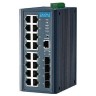 Управляемый коммутатор Ethernet ADVANTECH EKI-7720E-4F 16xRJ-45 4xSFP EKI-7720E-4F-AE