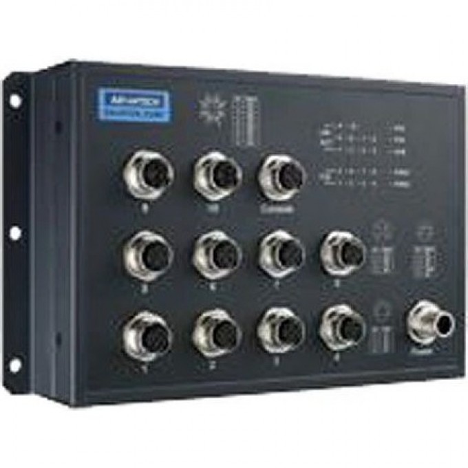 Управляемый коммутатор Ethernet ADVANTECH Серия EKI 10 портов PoE+ EKI-9510E-2GMPL-AE