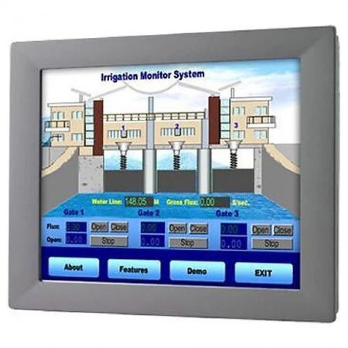 Защищенный монитор ADVANTECH 12.1 дюйма FPM-2120G-R3BE