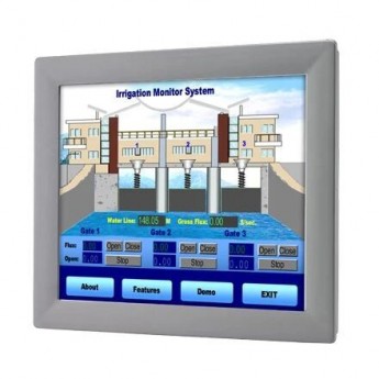 Промышленный монитор ADVANTECH 17 дюймов с резистивным сенсором FPM-2170G-R3AE