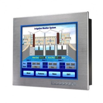 Промышленный монитор ADVANTECH FPM-3171G с диагональю 17 дюймов и сенсорным экраном IP65 FPM-3171S-R3BE