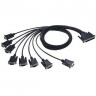 Разветвительный кабель ADVANTECH DB62 на 8xDB9 male 1 м OPT8H-AE