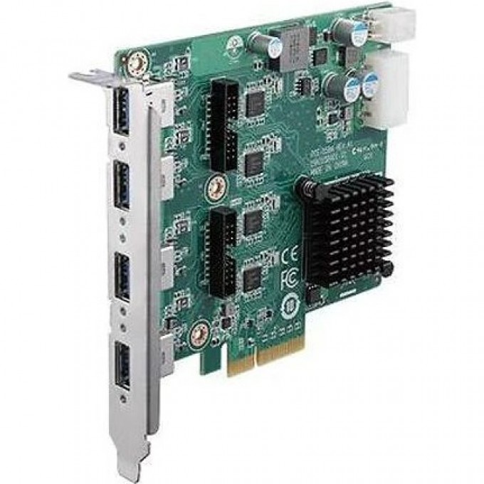 Модуль USB ADVANTECH PCE-USB4 с 4 портами USB 3.0 для системной шины PCI-Express x4 PCE-USB4-00A1E