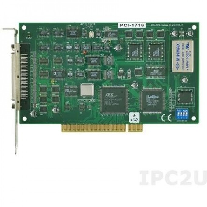 Плата ввода-вывода PCI Advantech PCI-1716-BE