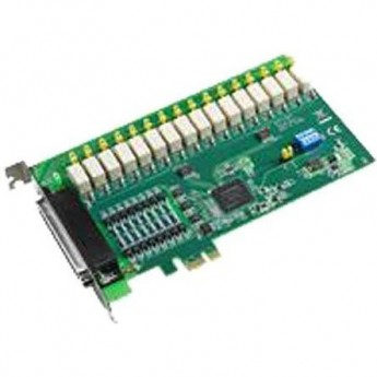 Плата ввода-вывода PCI Express ADVANTECH PCIE-1762H с 16 каналами дискретного ввода и 16 каналами дискретного вывода PCIE-1762H-AE