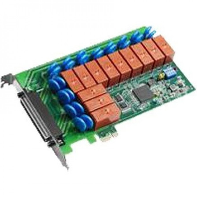 Плата ввода-вывода PCI Express ADVANTECH с 12 релейными выходами PCIE-1765-AE