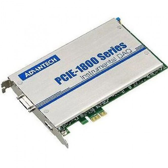 Плата сбора данных ADVANTECH с аналоговым вводом 24 Бит 216 кГц и дискретным вводом/выводом PCIE-1802L-AE