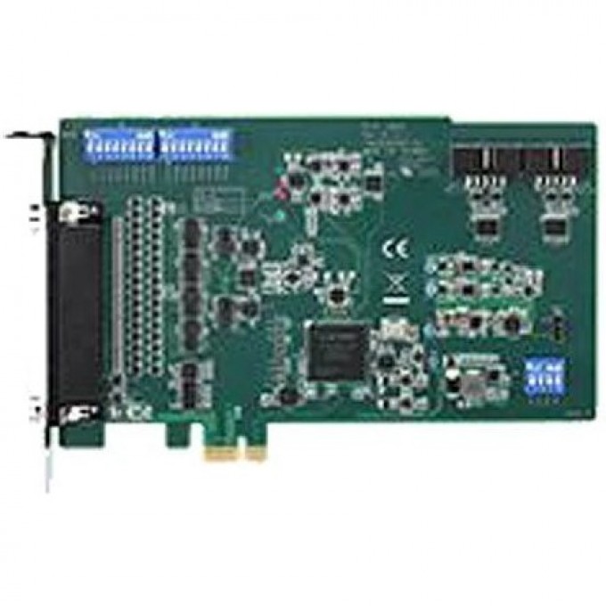 Плата ввода-вывода PCI Express ADVANTECH с 32 аналоговыми входами и частотой выборки 1000 кГц PCIE-1805-AE
