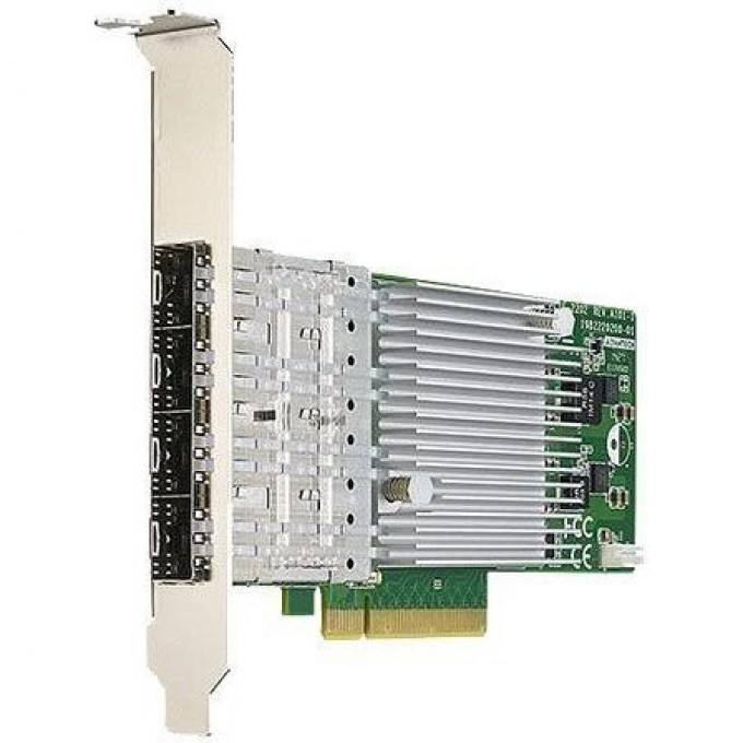 Сетевой адаптер 10GbE Ethernet ADVANTECH с 4 портами SFP+ и контроллером Intel XL710-BM1 PCIE-2230NP-00A1E