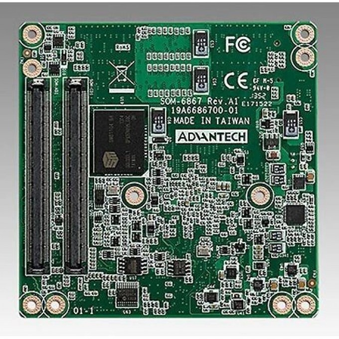 Одноплатный компьютер Advantech SOM-6867RC-U0A1E