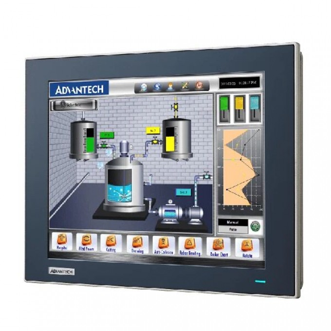 Панельная рабочая станция ADVANTECH TPC-312 с дисплеем 12.1 дюйма TPC-312-R833A