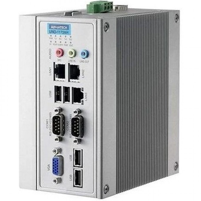Безвентиляторный промышленный компьютер ADVANTECH UNO-1172AH для монтажа на DIN-рейку UNO-1172AH-A33E