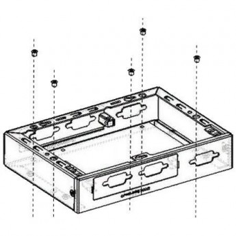 Корпус модульного расширения iDoor ADVANTECH Серия UNO UNO-2372G-EKAE