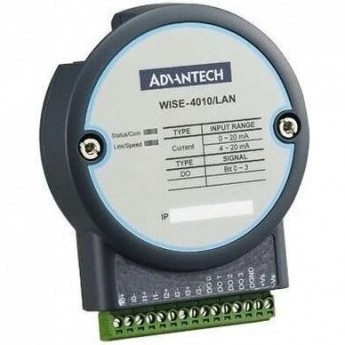Модуль ввода-вывода ADVANTECH WISE-4010 с 8 аналоговыми и 4 дискретными каналами WISE-4010/LAN-AE