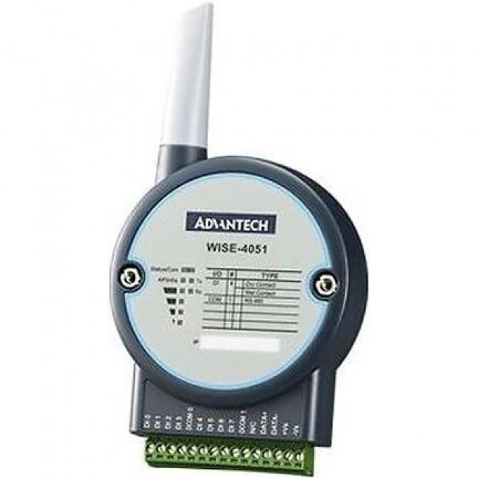 Плата ввода-вывода ADVANTECH WISE-4051 с 8 дискретными входами, Modbus TCP/RTU, Wi-Fi WISE-4051-AE
