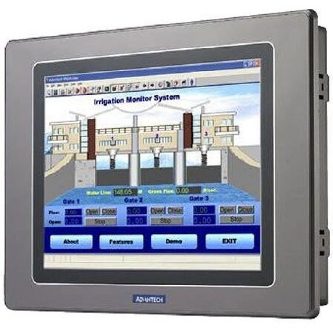 Панель оператора ADVANTECH 8 дюймов для монтажа в панель WOP-2080T-N2AE
