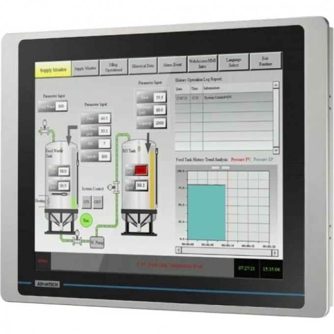 Панель оператора ADVANTECH с 15-дюймовым резистивным LCD TFT дисплеем WOP-215K-NAE